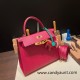 Hermes Kelly 28CM Epsom B5 /Ruby GoldHardware  FullHandmade 023