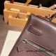 Hermes Kelly 32cm lakis Barenia Silver Hardware 46/Ebene Full Handmade