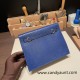 Hermes Kelly danse Lizard73 /Blue Saphir Gold Hardware