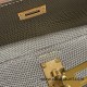 Hermes Kelly danse Lizard M8/Gris Asphalt Gold Hardware