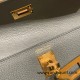 Hermes Kelly danse evercolor 63/Vert Amande Gold Hardware