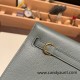 Hermes Kelly danse evercolor 63/Vert Amande Gold Hardware