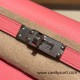 Hermes Kelly danse evercolor K4/Rose d’ete Silver Hardware