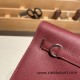 Hermes Kelly danse swift 57 /Bordeaux Silver Hardware