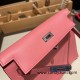 Hermes Kelly danse Evercolor K4/Rose d’ete Silver Hardware