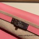 Hermes Kelly danse Evercolor 8W /Rose Azalee Silver Hardware