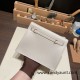 Hermes Kelly danse Evercolor80 /Pearl Grey Gold Hardware