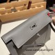 Hermes Kelly danse Evercolor 0L/ Gris Meyer Gold Hardware