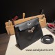 Hermes Kelly danse Evercolor 89 /Black Silver Hardware