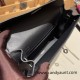 Hermes Kelly danse Evercolor 89 /Black Silver Hardware