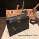 Hermes Kelly danse Evercolor 89 /Black Gold Hardware