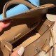 Hermes Kelly dole picto 0M/Chai Silver Hardware Full Handmade