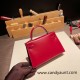 Hermes kelly20 New stock box Q5/ Rouse Casaque Gold Hardware Full Handmade kellymini-010