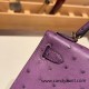 Hermes kelly20 ostrich 19cm P9 /Anemone Gold Hardware Full Handmade kellymini-018