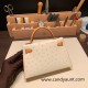 Hermes kelly20 ostrich 19cm 3C /Parchemin Gold Hardware Full Handmade kellymini-026