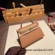 Hermes kelly20 chevre 19cm 2J Quebracho Gold Hardware Full Handmade kellymini-030