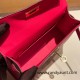 Hermes kelly20 chevre19cm I6 /Rose Extreme Gold Hardware  Full Handmade kellymini-031