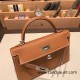 Hermes kelly20 epsom19cm 37 /Gold Silver Hardware  Full Handmade kellymini-042