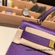 Hermes kelly20 epsom19cm 9W/ Crocus Gold Hardware  Full Handmade kellymini-044