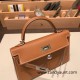 Hermes kelly20 epsom19cm ck37 /Gold Silver Hardware Full Handmade kellymini-051