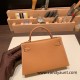 Hermes kelly20 epsom19cm ck37 /Gold Gold Hardware  Full Handmade kellymini-052