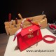 Hermes kelly20 epsom19cm S3/ Rouge Cœur Gold Hardware  Full Handmade kellymini-058