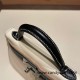 Hermes kelly20 epsom19cm 10/ Craie & 89 /Black (Noir)  Silver Hardware  Full Handmade kellymini-071