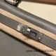 Hermes kelly20 epsom19cm 0L/ Gris Meyer Silver Hardware  Full Handmade kellymini-075