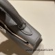 Hermes kelly20 epsom19cm 0L/ Gris Meyer Silver Hardware  Full Handmade kellymini-075