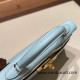 Hermes kelly20 epsom19cm U2 /Blue Zephyr Gold Hardware Full Handmade kellymini-077