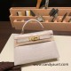 Hermes kelly20 Alligateor crocodile 8L/Beton (Béton) Gold Hardware Full Handmade kellymini-111