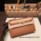 Hermes Kelly pochette swift 37 /Gold Gold Hardware Pochette--026