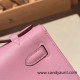 Hermes Kelly pochette swift X9/ Mauve Sylvestre Rosegold Hardware Pochette--039