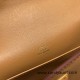 Hermes Kelly pochette swift 4B /Biscuit  Gold Hardware Pochette--041