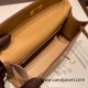 Hermes Kelly pochette swift 4B /Biscuit  Gold Hardware Pochette--041