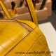 Hermes Lindy 26cm Crocodile Gold Hardware lindy26-001