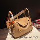 Hermes Lindy 26cm evercolor 0M/Chai Gold Hardware lindy26-004