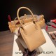 Hermes Lindy 26cm evercolor 0M/Chai & X9 /Mauve Sylvestre Silver Hardware lindy26-005