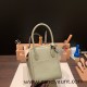 Hermes Lindy 26cm Clemence Q1/ Sauge  Gold Hardware lindy26-017