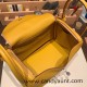 Hermes Lindy 26cm Clemence 9D /Jaune Ambre Silver Hardware lindy26-018