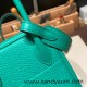 Hermes Lindy 26cm Clemence 6W/ Menthe& 18 /Étoupe Grey (Étoupe) lindy26-019