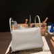 Hermes Lindy 26cm Clemence 4Z /Gris Mouette Gold Hardware lindy26-039