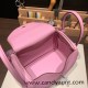 Hermes Lindy 26cm Clemence X9 /Mauve Sylvestre Silver Hardware lindy26-040