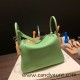 Hermes Lindy 26cm Clemence 3I/ Vert Criquet lindy26-049