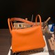 Hermes stock 30cm Lindy swift 9J /Feu Gold Hardware