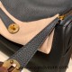 Hermes stock 30cm Lindy Clemence 89/ Black Gold Hardware