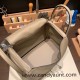 Hermes stock 30cm Lindy Clemence 81 /Gris Tourterelle Silver Hardware