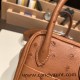 Hermes Mini Lindy Ostrich 37 /Gold Gold Hardware 002