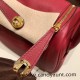 Hermes Mini Lindy Evercolor K1 / Rouge Grenat Gold Hardware 003