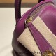 Hermes Mini Lindy swift P9 /Anemone Gold Hardware 008